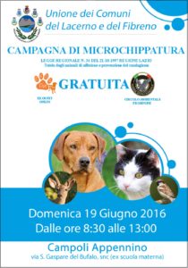 Campagna Microchippatura